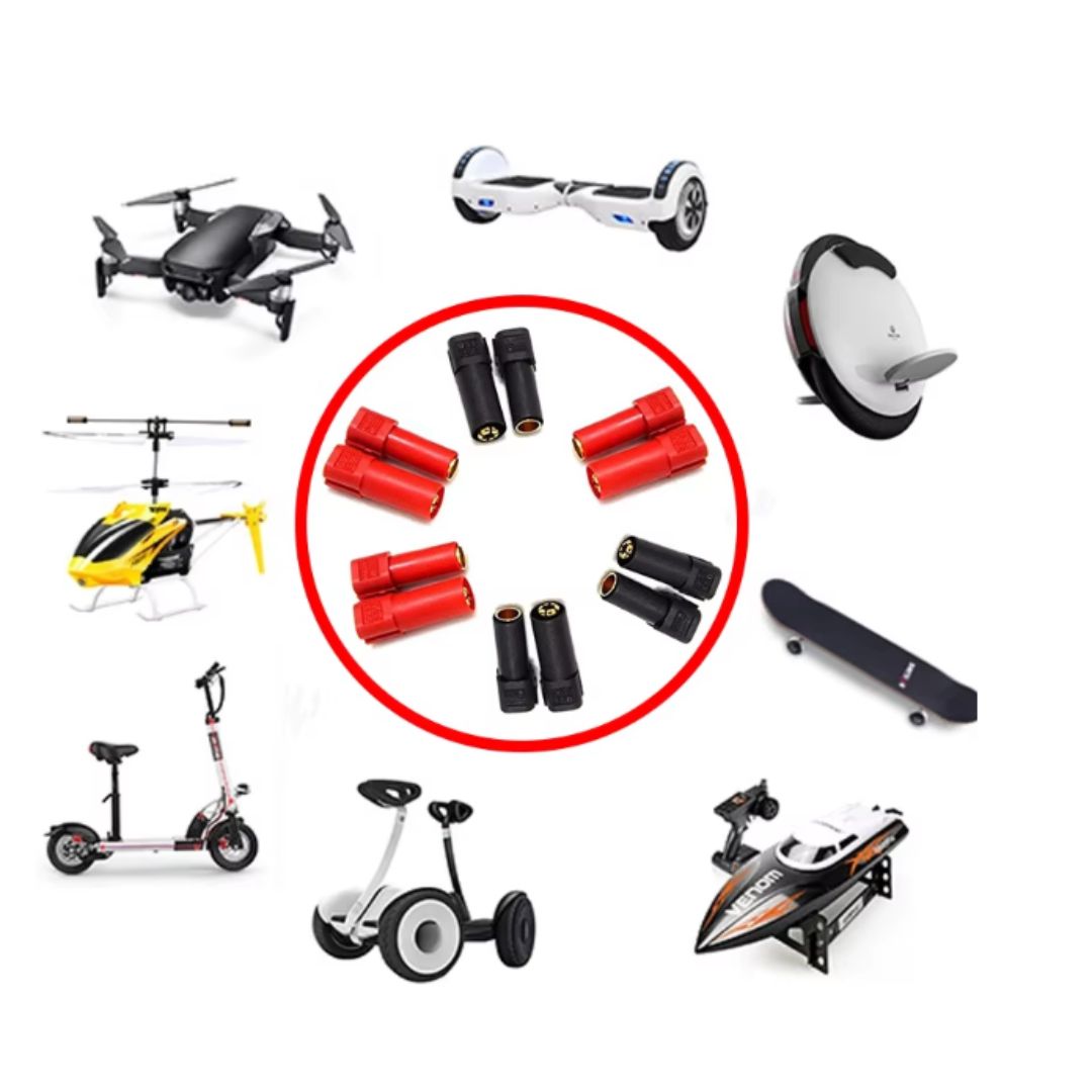 ปลั๊ก XT150 Connectors w/ 6mm Gold Connectors (แดง/ดำ/น้ำเงิน) ราคาต่อ 1 ชุด