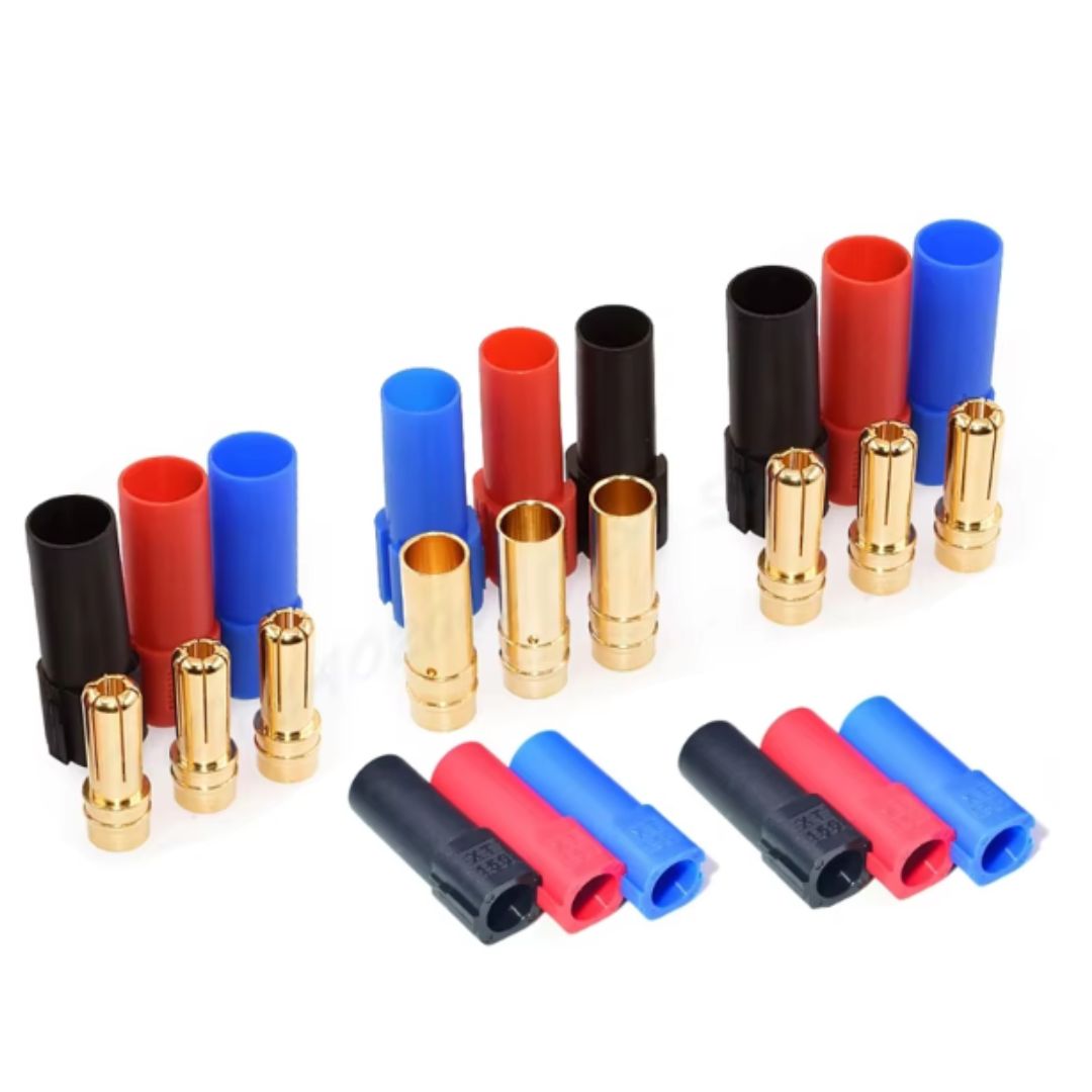 ปลั๊ก XT150 Connectors w/ 6mm Gold Connectors (แดง/ดำ/น้ำเงิน) ราคาต่อ 1 ชุด