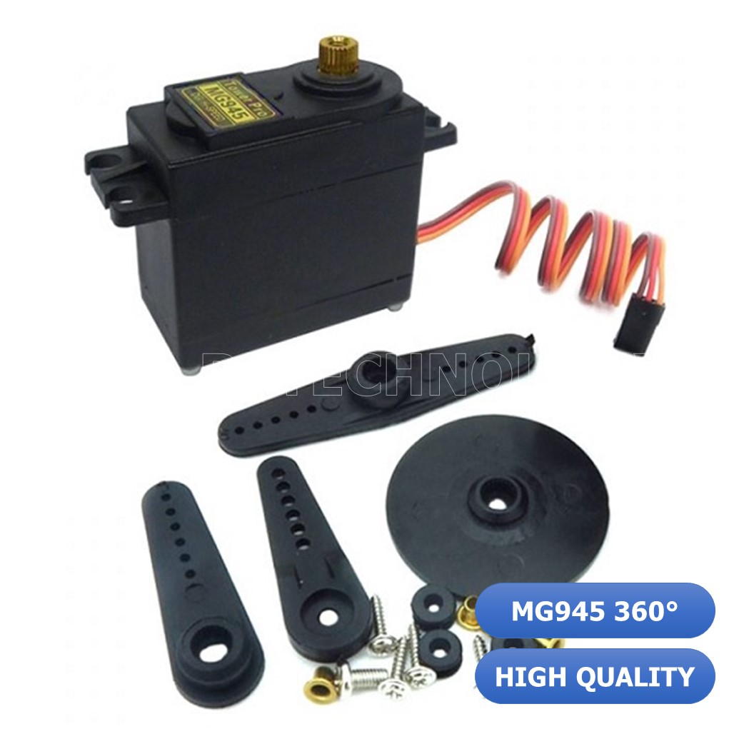 (1ชิ้น) AA230 เซอร์โวมอเตอร์ คุณภาพสูง Servo MG945 12KG 360 องศา high quality