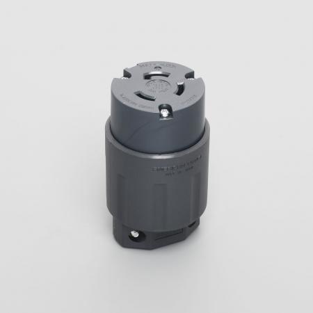 AMERICAN DENKI 3324N 3-Pole 3-Wire 30A 250V Connector Body (Nylon Housing)
