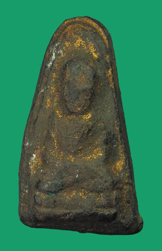 ขายแล้ว*33795 พระหลวงพ่อทวด เนื้อว่านลงทอง หลัวเรียบ หลวงพ่อทาบ วัดกระบกขึั้นผึ้ง ระยอง 11