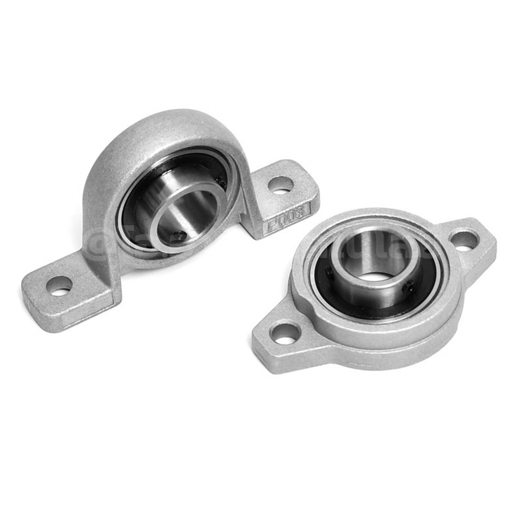 KP KFL สำหรับเพลาขนาด 8-35mm ตลับลูกปืนตุ๊กตา แบริ่ง แบบตั้งฉาก/แบบแนวนอน Pillow Block/Flange Bearing Zinc Alloy ตลับลูกปืน 8mm/10mm/12mm/15mm/17mm/20mm/25mm/30mm/35mm