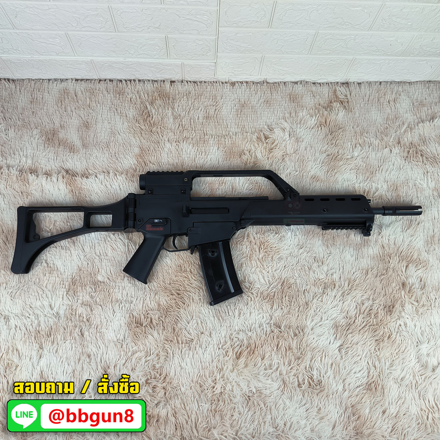 บีบีกันไฟฟ้า G36K Scope 3x - Golden Eagle 6683 (แถมแบตเตอรี่ เครื่องชาร์จ ลูกกระสุนพร้อมเล่น)