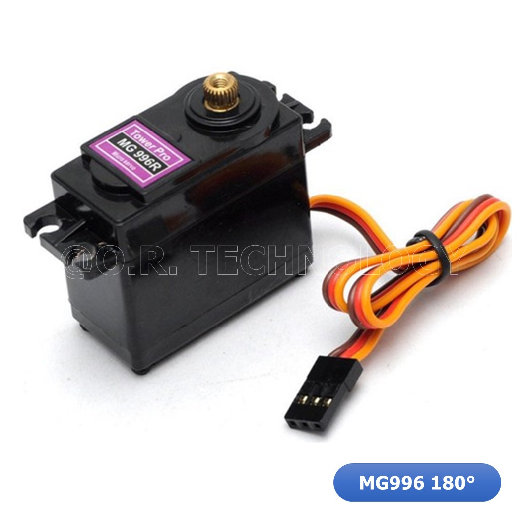 (1ชิ้น) AA224 เซอร์โวมอเตอร์ Servo MG996 13KG 180 องศา normal quality