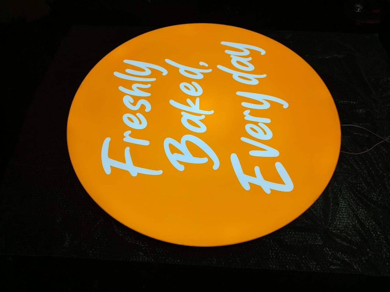 กล่องไฟวงกลม 120x120 cm