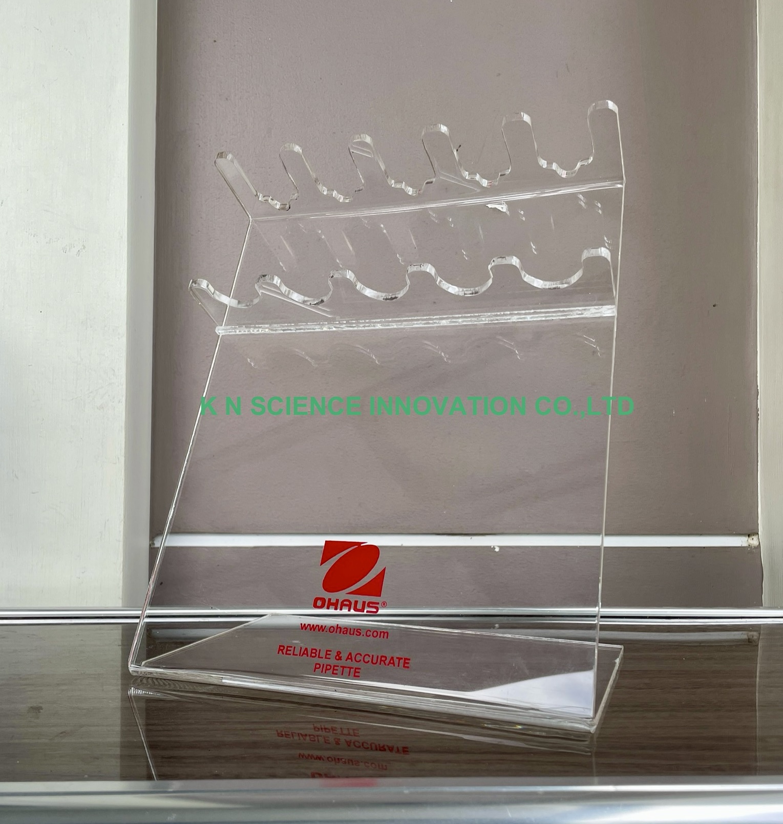 Pipette Stand (Acrylic) 5 channel, ยี่ห้อ OHAUS /USA 30597921