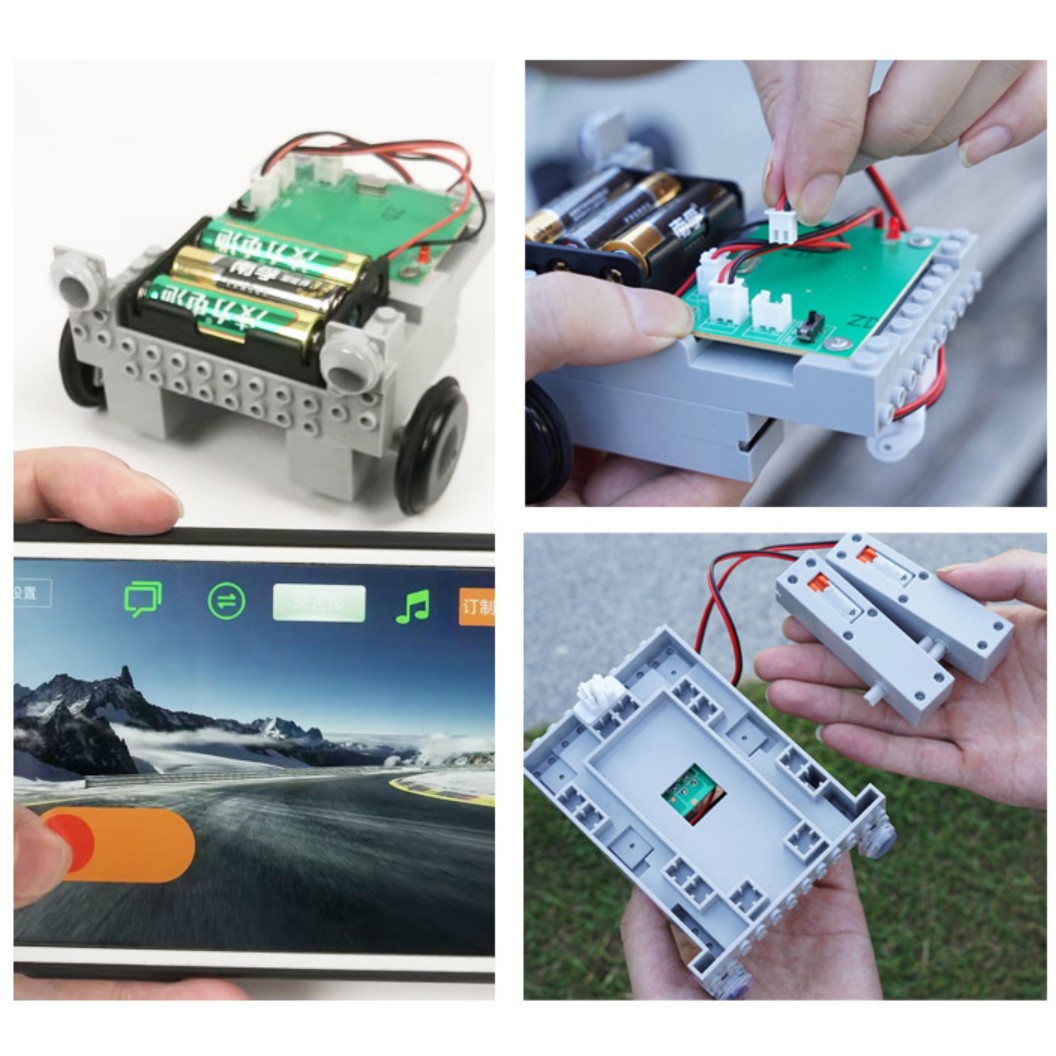 RB-001/RB-002 ชุดหุ่นยนต์ โรบอท โค้ดดิ้ง Programing/App control Robot coding STEAM Educational Robot Kit ของเล่นวิทยาศาสตร์ โปรแกรมมิ่งโรบอท