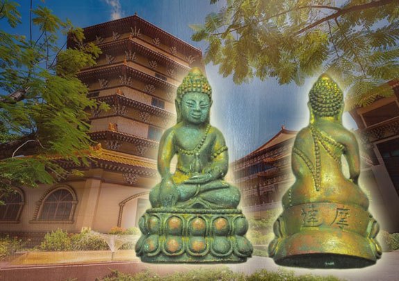 ขายแล้ว*39491พระชัยวัฒน์จีนตั๊กม้อ เนื้อโลหะผสมทองม้าฬ่อ วัดกวงซิ่ว มณฑลกวางตุ้ง ประเทศจีน ปี 2537 พร้อมกล่องเดิม 7