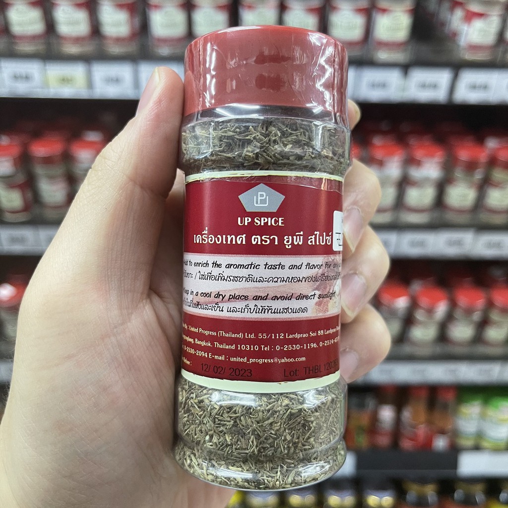 ยูพี สไปซ์ ใบไทม์ 30 กรัม. UP Spice Thyme Leaves 30 g.