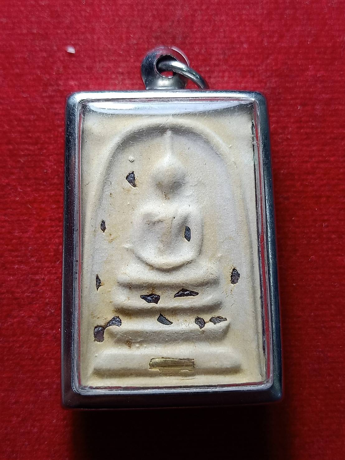 สมเด็จหลังลายเซ็นต์หยดน้ำ ญสส วัดบวรฯ กทม. ปี 2556 (SKU-08806)