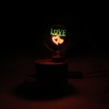 Citylightsโคมไฟตั้งโต๊ะ พร้อมหลอดไฟแฟนซี LOVE