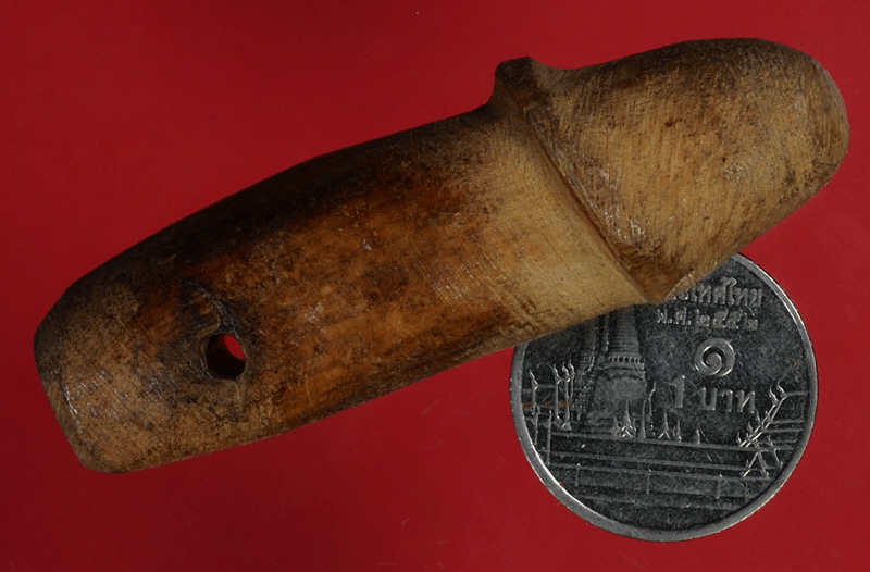 *27786 ปลัดขลิกไม้แกะเก่า หลวงปู่เมฆ วัดลำกระดาน กรุงเทพ 12