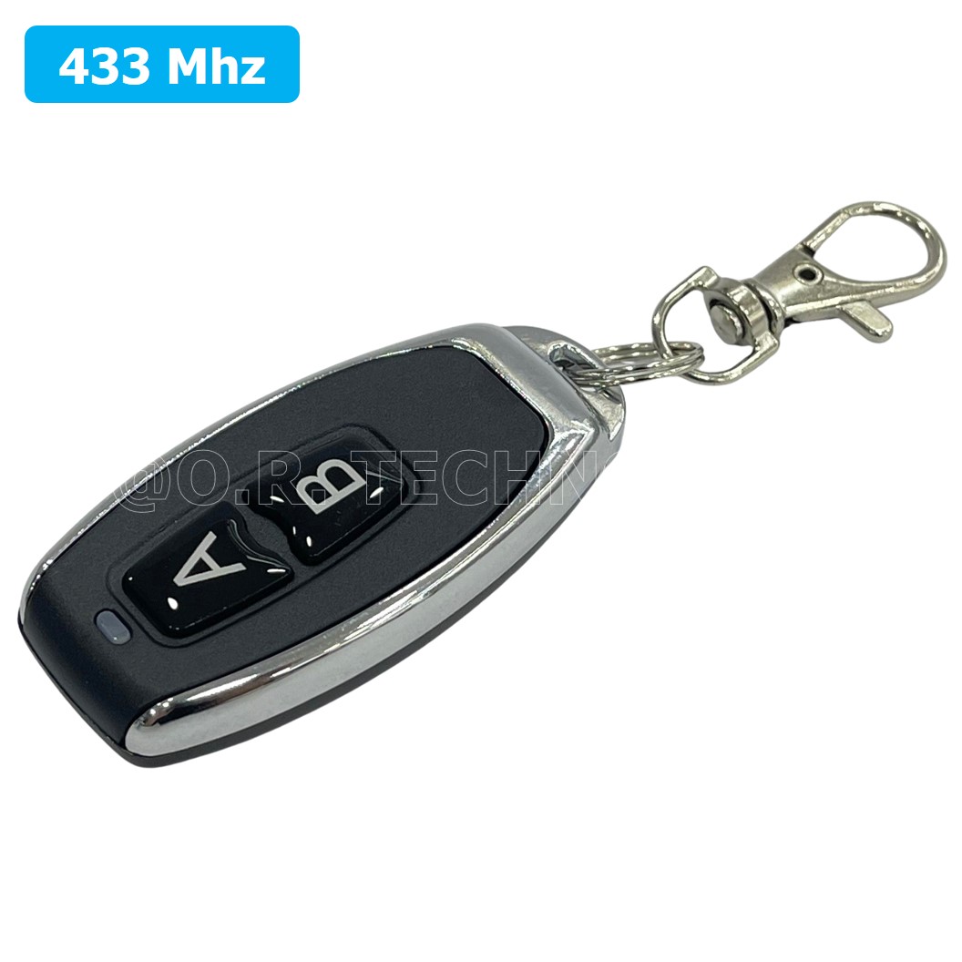 (1ชิ้น) BA324 รีโมทควบคุม 2 ปุ่ม AB ความถี่คลื่น 433Mhz Wireless Remote Control with Battery รีโมทควบคุมไร้สาย รีโมท 2 ปุ่ม