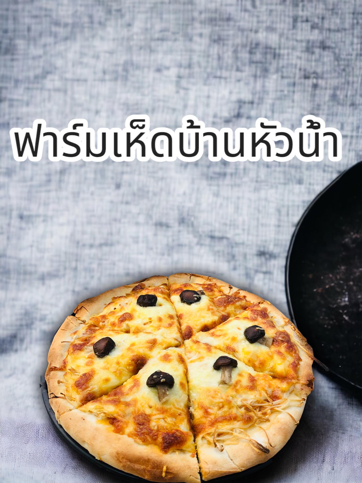 พิซซ่าเห็ดสำเร็จรูป (แช่แข็ง) ส่งออนไลน์ อำเภอปัว