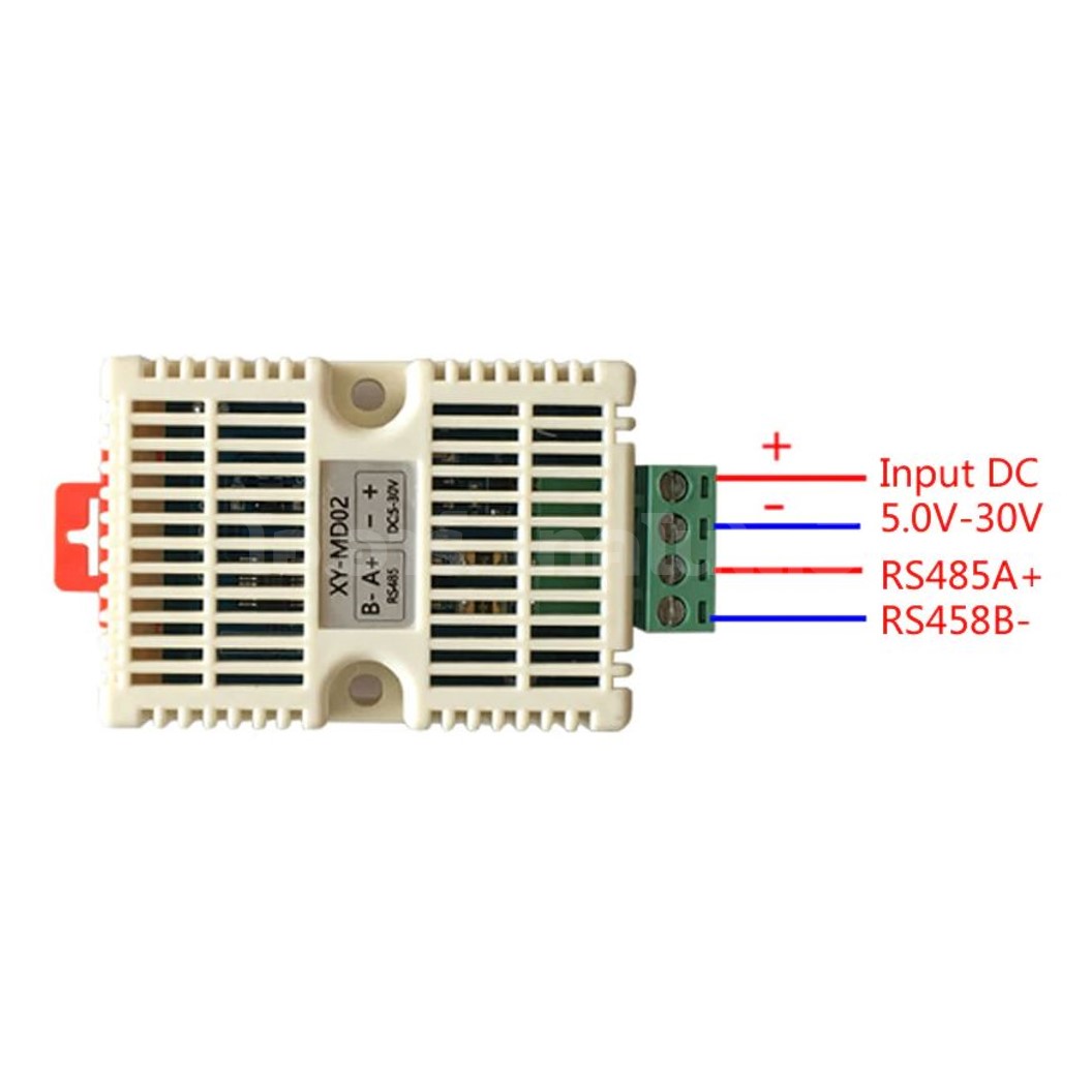 AH230 XY-MD02 เซนเซอร์วัดอุณหภูมิและความชื้น SHT20 Temperature and Humidity Transmitter Detection Sensor Module RS485