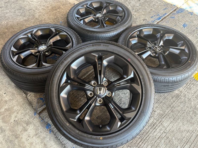 ล้อ Honda Civic Fe rs ขอบ 17 Top ยางใหม่ Yokohama Advan DB Decibel 🛞 215/50/17ปี24 (1 ชุด 4 วง)