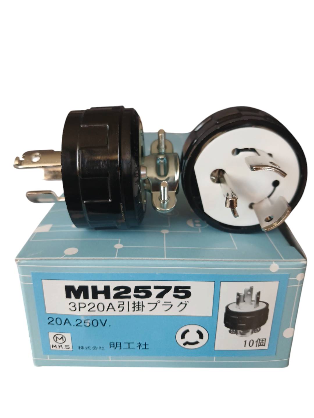 MH2575 MEIKOSHA ปลั๊ก 3P 250V 20A