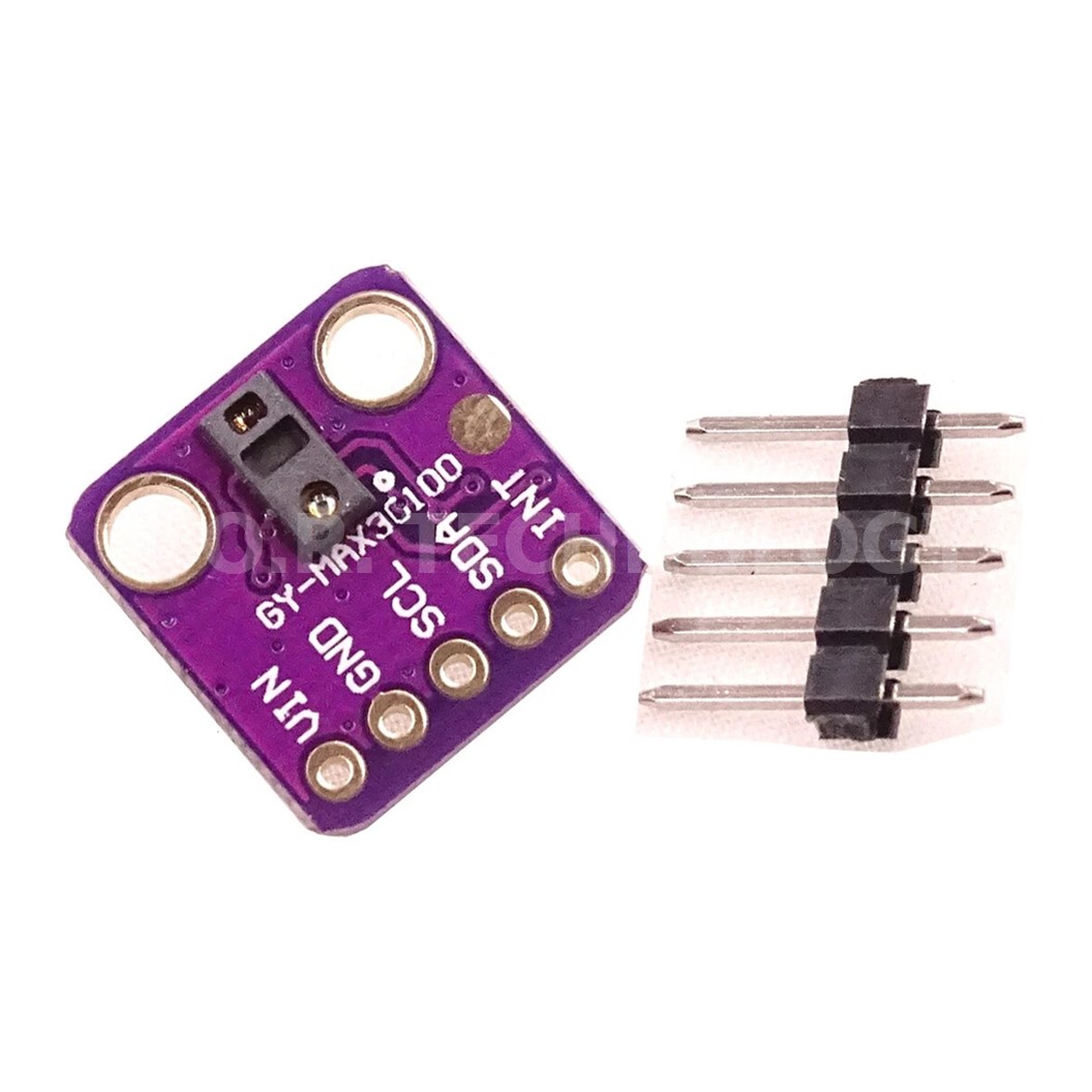 (1ชิ้น) NB200 โมดูลวัดอัตราการเต้นของหัวใจ MAX30100 Heart Rate Click Sensor Module เซนเซอร์วัดอัตราการเต้นของหัวใจ