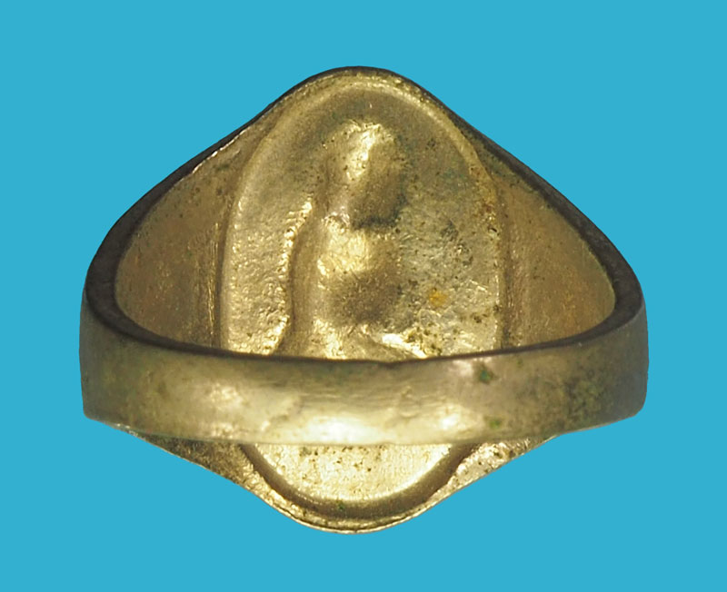 *33567 แหวนนางกวัก ชุบนิเกิล หลวงพ่อกวย วัดโฆษิตราราม ชัยนาท 27