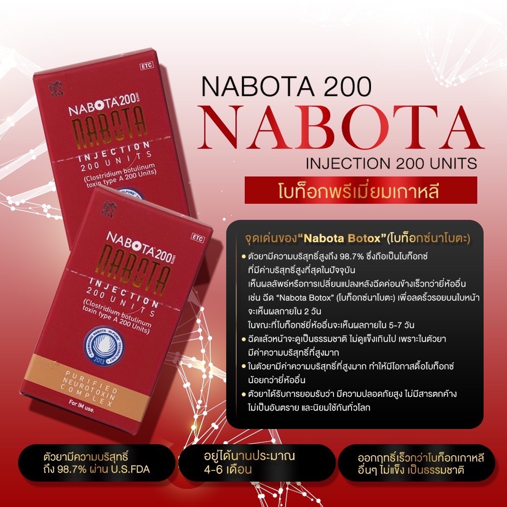 Nabota 200U กล่องแดง (รีแพ็ค) สแกนกล่องได้
