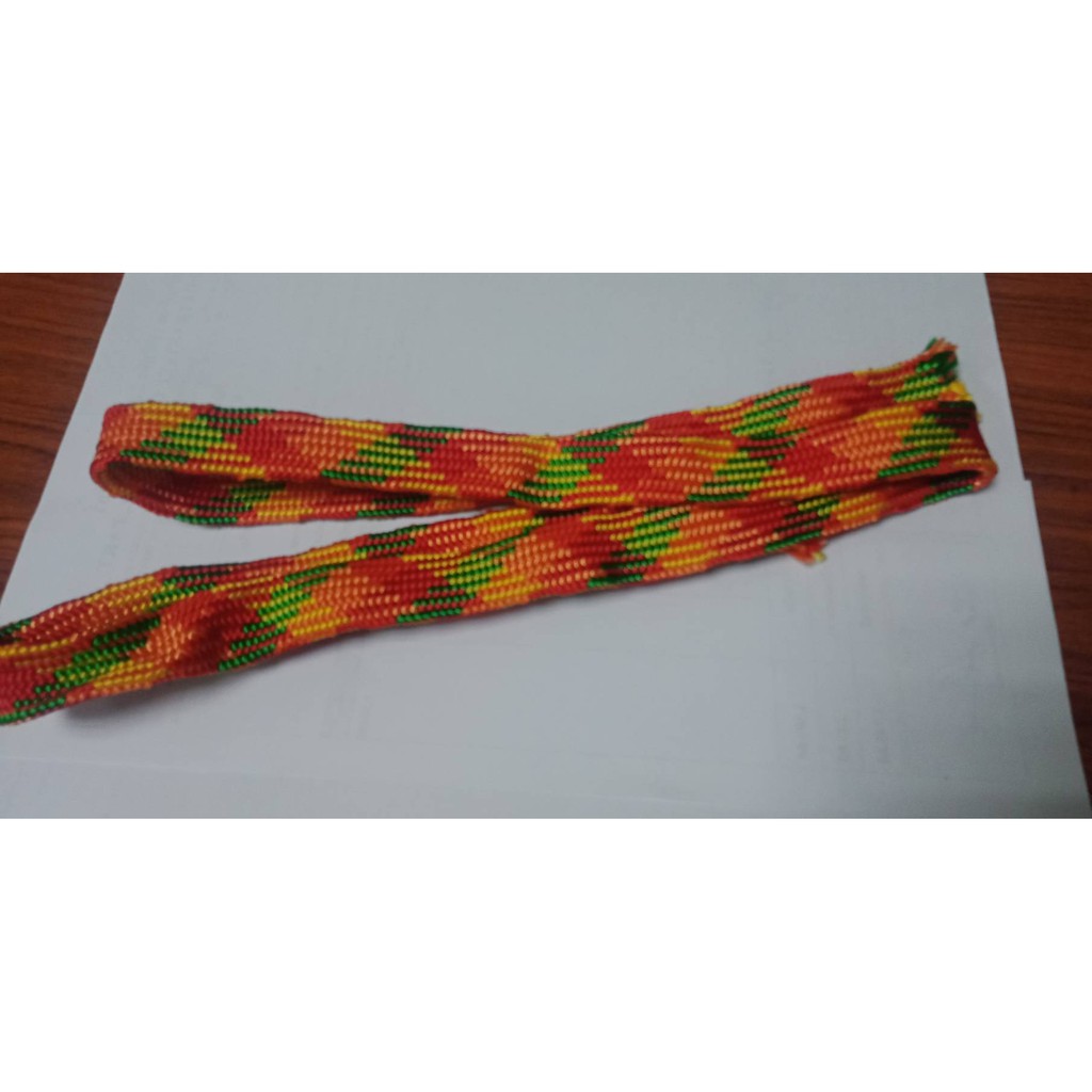 เชือกผ้าแบน เชือกถักแบน 3/4" (6 หุน) ยาวประมาณ 100 ม. เชือกมัดของ(ราคารวมแวท) รัดของ เชือกไนล่อนแบน เชือกแบน เช