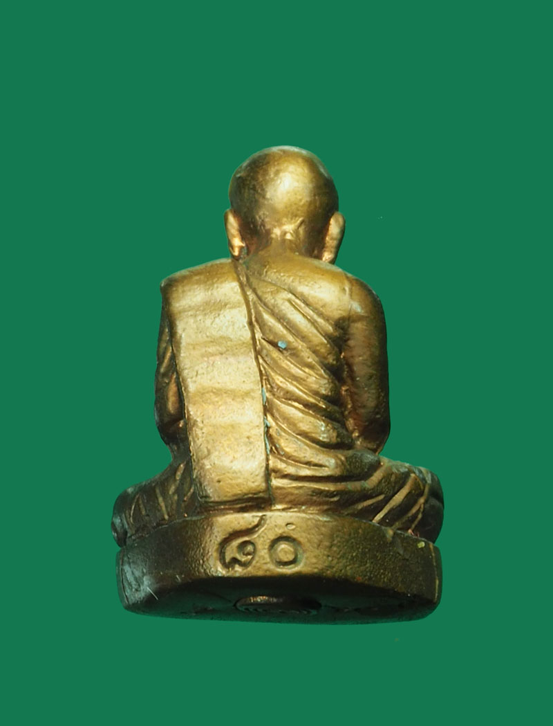 *31300 พระหล่อโบราณ หลวงตาบุญหนา วัดป่าโสตถิผล สกลนคร หมายเลขประจำองค์พระ 678 กล่องเดิม 744