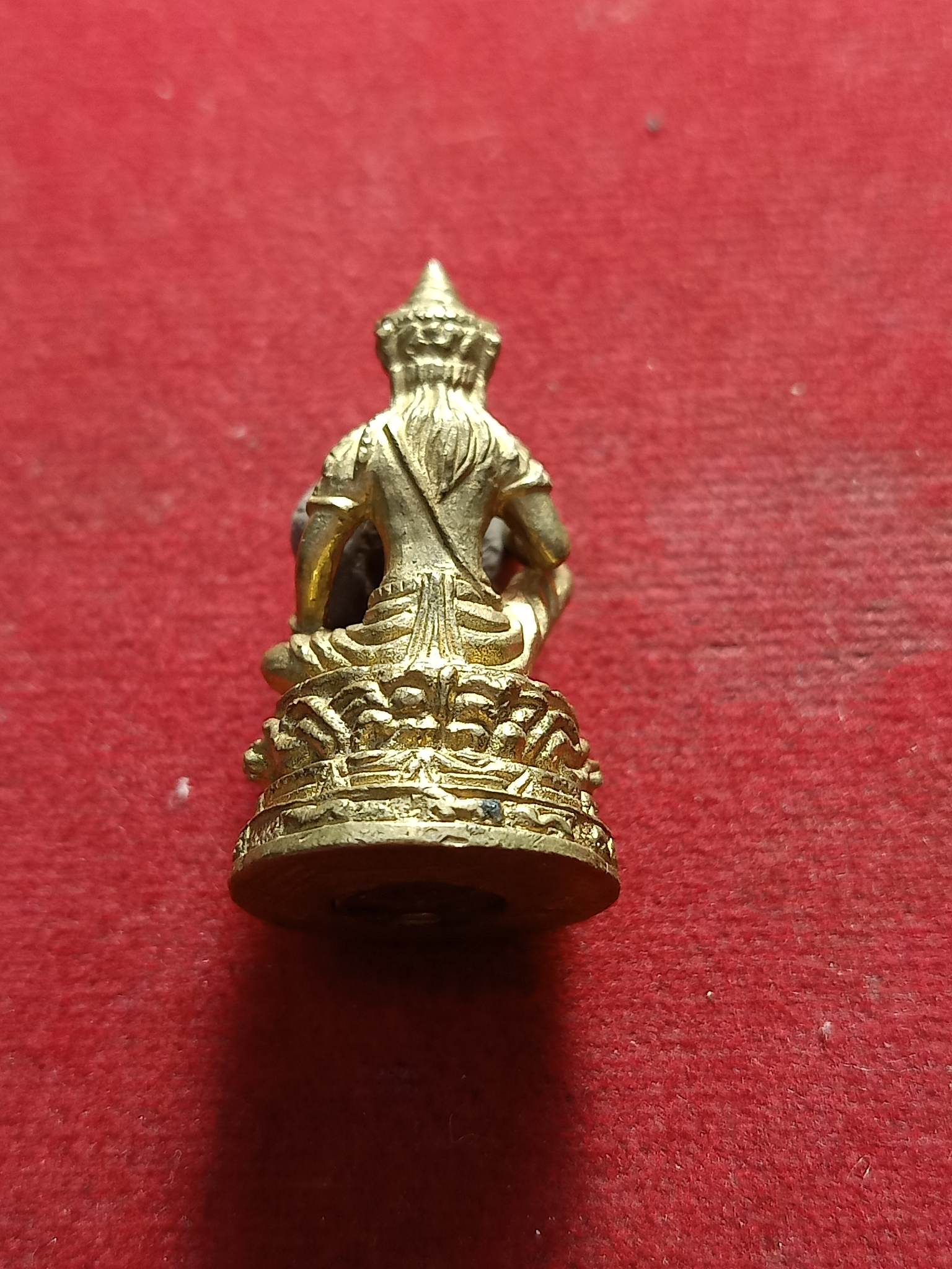 รูปหล่อจตุคามรามเทพ รุ่นราชามหาเศรษฐีบารมีพระธาตุ อุดกริ่งตอกโค๊ต นครศรีธรรมราช(SKU-01619)