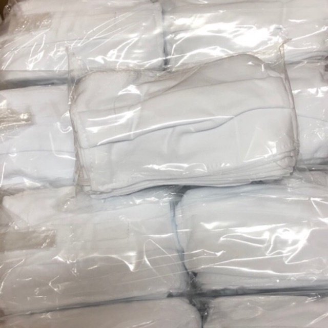 ผ้าปิดจมูก สีขาว ขายส่ง หน้ากากผ้ายืดป้องกันฝุ่น ซักได้ กันฝุ่นละออง