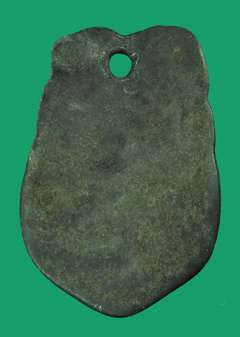 *33799 เหรียญหล่อเนื้อตะกั่ว เก่า ไม่ทราบอาจารย์ 13