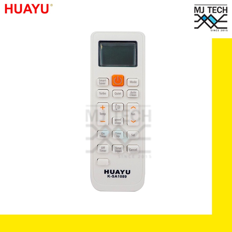 รีโมทแอร์ HUAYU รุ่น K-SA1089 ไม่ต้องตั้งค่า สำหรับแอร์ SAMSUNG ทุกรุ่น
