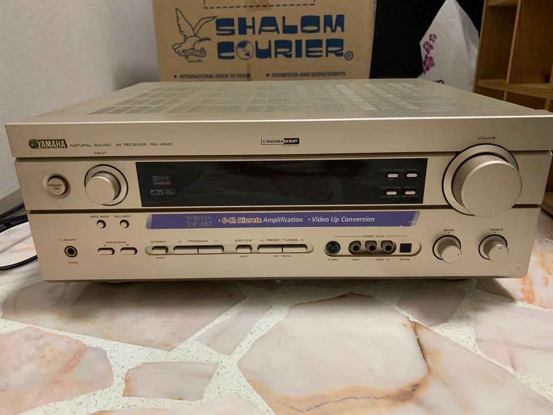 YAMAHA RXV-640 (ส่งฟรี ยกเว้นเขตพิเศษ)