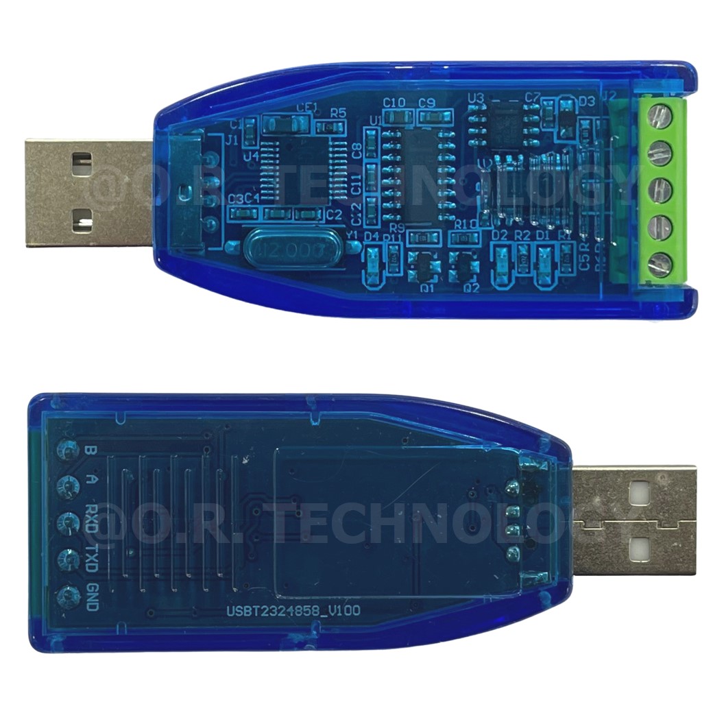 IB039 ตัวแปลง USB To RS232 RS485 Converter CH340 Isolated Industrial Grade USB to RS232 RS485 Communication Module 5V Serial Port Line Converter TVS Protection USB-RS232 RS485