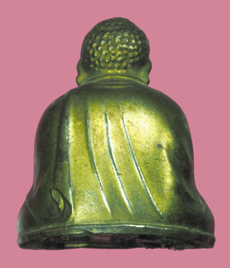 ขายแล้ว*39768 พระสังกัจจายณ์จีนเก่า ไม่ทราบที่และปีสร้าง ก้นอุดกริ่งหลุด 8