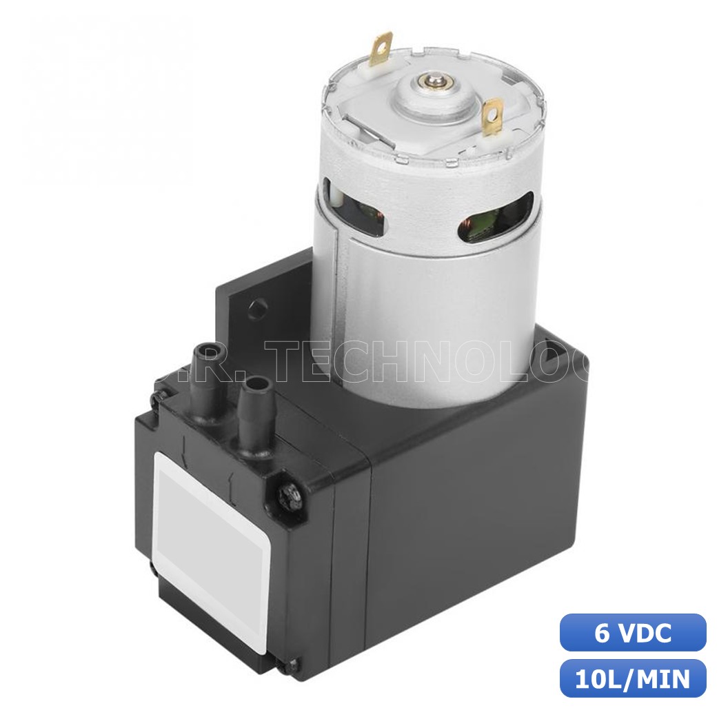 JC023 ปั๊มลม ปั๊มสูญญากาศ ขนาดเล็ก Micro Air Pump Mini Electric Vacuum Pump 50BPM-6V 10L/MIN