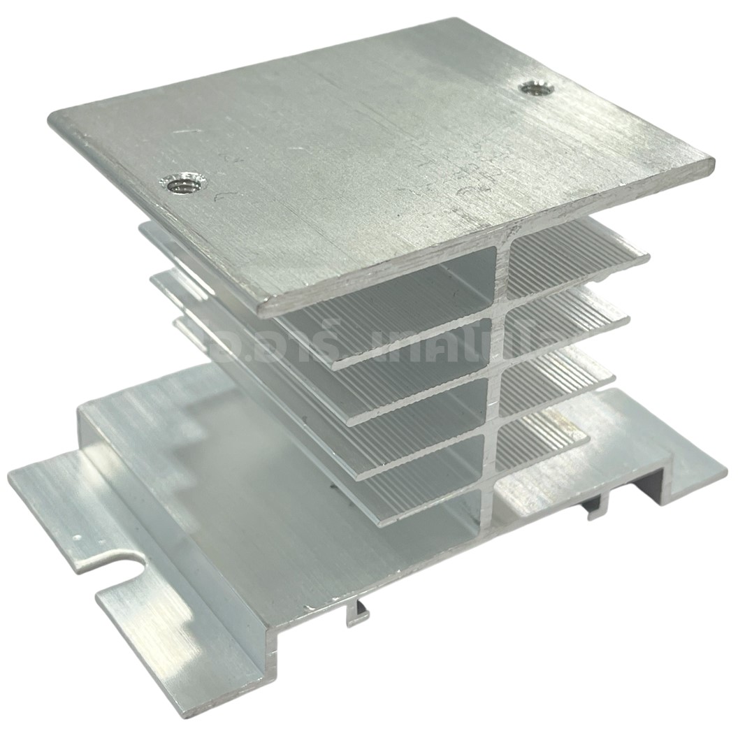 SSR-Heat Sink I-50 อลูมิเนียมฮีทซิงค์ แผ่นระบายความร้อนโซลิดสเตทรีเลย์ 10-40A Aluminum Heat Sink Solid State Relay SSR
