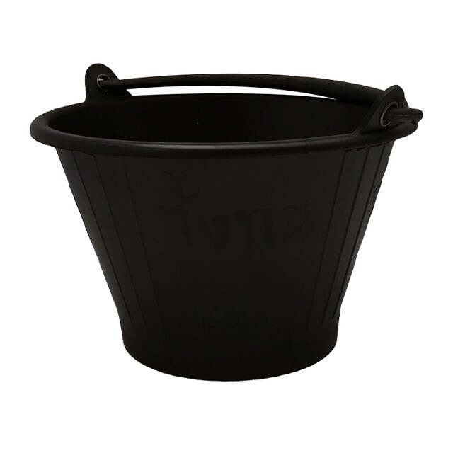 ถังปูน pvc ผสมไนล่อนอย่างดี สีดำ (ราคารวมแวท) ถังผสมปูน ถังล้างรถ ตรารถถัง อุปกรณ์ก่อสร้าง {รหัสสินค้า0503114601}