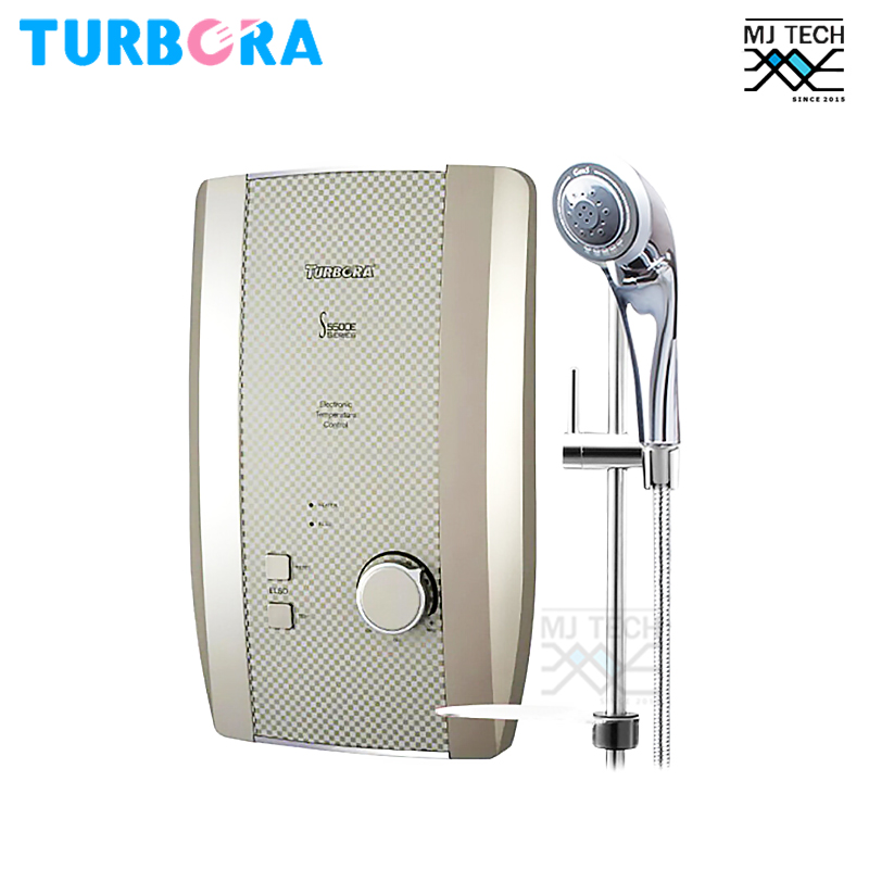 TURBORA เครื่องทำน้ำอุ่น ลายเคฟล่า ขนาด 5500 วัตต์ รุ่น S-5500E