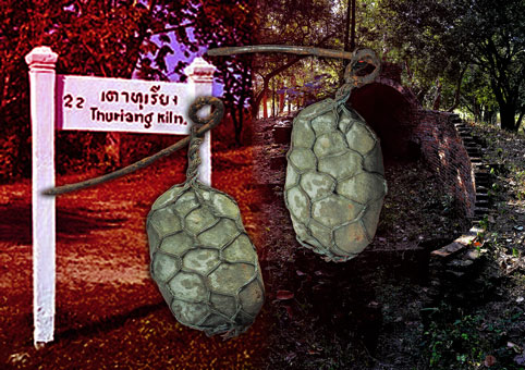 *33459 พระซุ้มยอ กรุเตาทุเรียง สุโขทัย สภาพใช้ ถักลวดเก่า 13