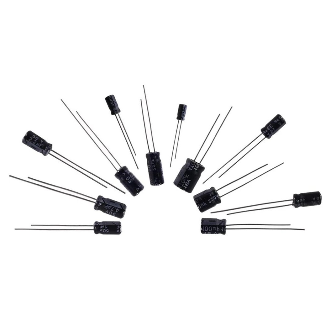 C200 Capacitor Box ชุด ตัวเก็บประจุ 200ชิ้น 15ค่า 200pcs Capacitor kit 0.1uF-220uF 16V-50V คาปาซิเตอร์ ชุดตัวเก็บประจุ หลายค่า
