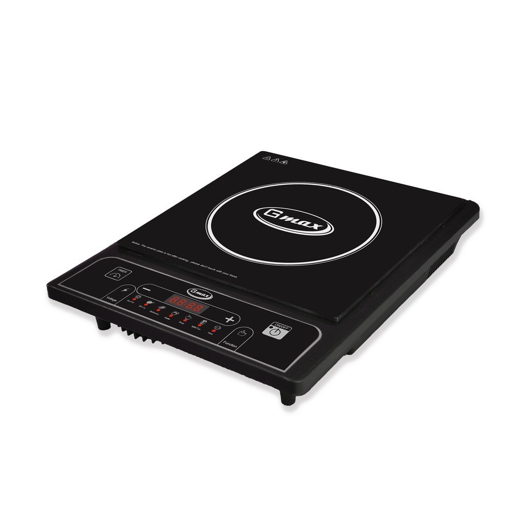 Gmax เตาแม่เหล็กไฟฟ้ารุ่น IC-A16 กระจก(เกรดA) 1350Watts สินค้ารับประกัน 1 ปี