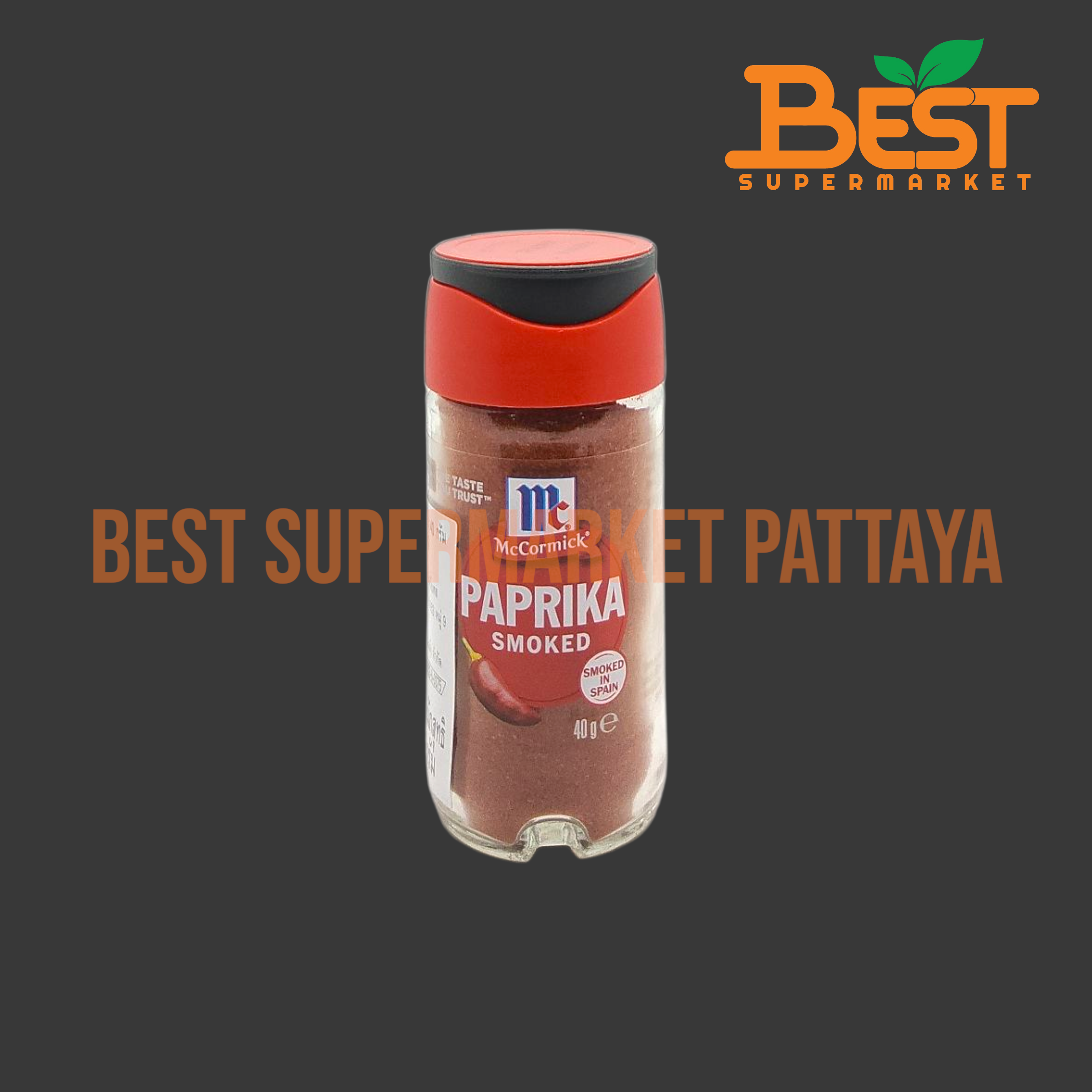 แม็คคอร์มิค ปาปริก้า พริกปาปริก้ารมควัน 40 กรัม. McCormick Paprika Smoked. 40 g.