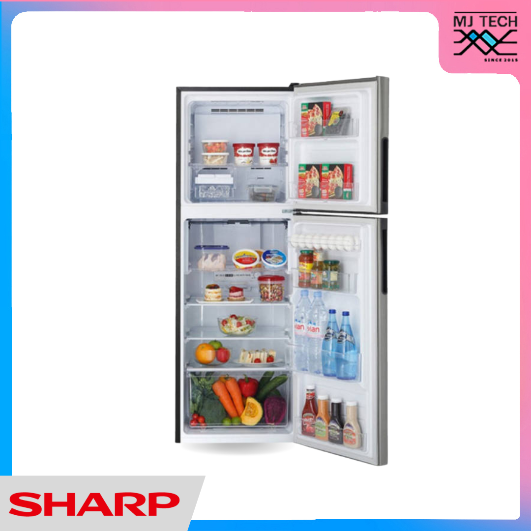 SHARP ตู้เย็น 2 ประตู ขนาด 7.9 คิว รุ่น SJ-X230TC-SL