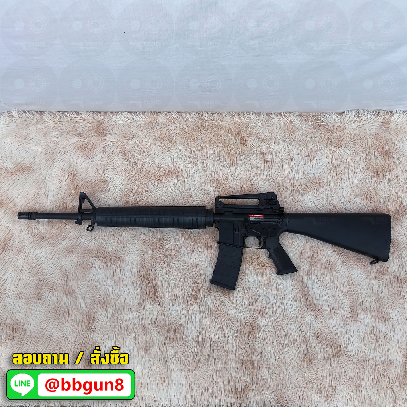 บีบีกันอัดแก็ส M16 A2 ระบบแก๊ส GBBR บอดี้โลหะ Golden Eagle MC 6610 M BB GUN