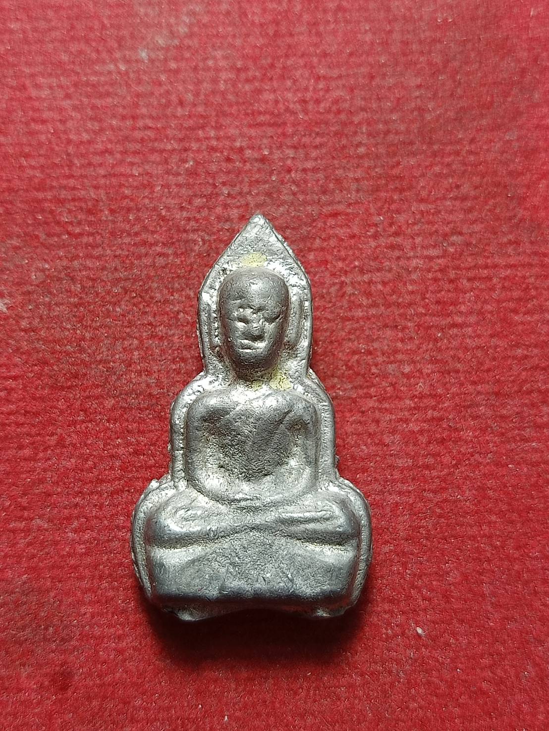 หลวงพ่อเณร สองหน้า เนื้อตะกั่ว หลวงตาจวน วัดไก่เตี้ย จ.สุพรรณ (SKU-10337)