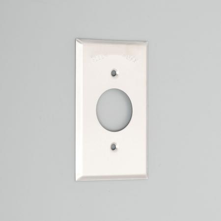 AMERICAN DENKI 141S 1-Gang 1-Receptacle, φ35.5×1, Mounting Screw Spacing 60.5 Wall Plate [Stainless]