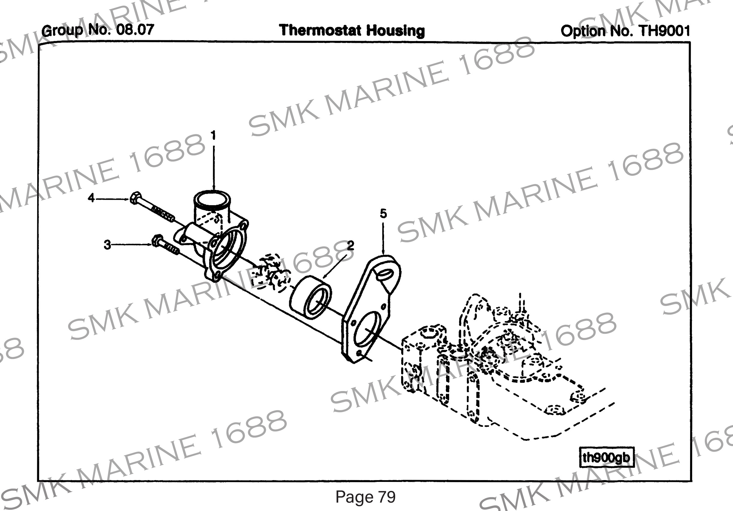 Cummins B Series 3923331 Thermostat Seal / ซีลThermostat