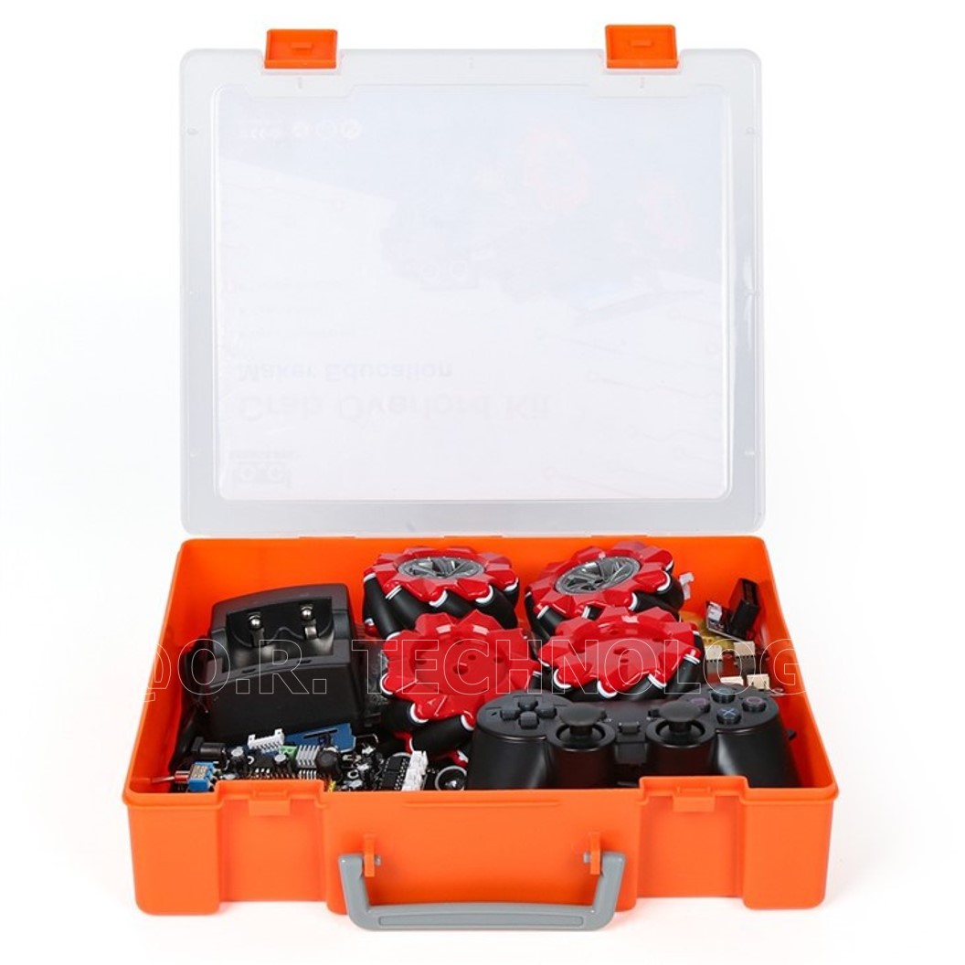 (1ชิ้น) AD120 ชุดส่งเสริมการเรียนรู้ หุ่นยนต์รถ Crab Overlord Kit smart robot car kit arduino