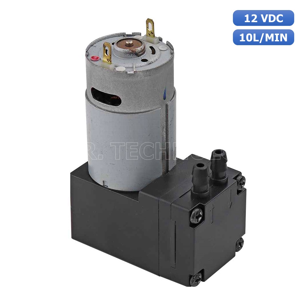 JC024 ปั๊มลม ปั๊มสูญญากาศ ขนาดเล็ก Micro Air Pump Mini Electric Vacuum Pump 50BPM-12V 10L/MIN