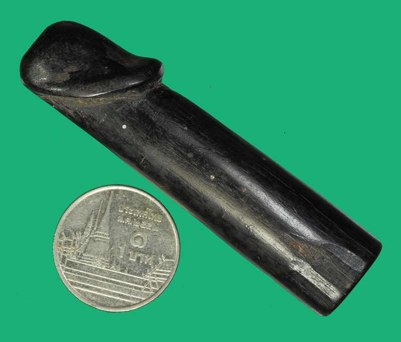 ขายแล้ว*35756 ปลัดขลิก ไม้งิ้วดำ แกะ เก่าพอมีอายุ ไม่ทราบอาจารย์ 12