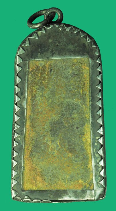 *39694 พระลักษณะพิมพ์เชตุพน บัวสองชั้น สุโขทัย เนื้อดิน พิพม์ใหญ่ เจ้าของเดิมตัดกรอบเงิน ราคา 2000 บาท 13